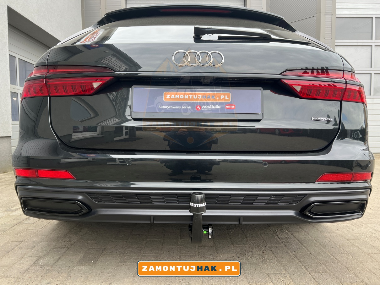 Hak holowniczy Westfalia w samochodzie Audi A6 C8 - solidność i wytrzymałość na każdą trasę